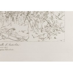 Gravure de 1876 - Fin de la Bataille d’Austerlitz - 6