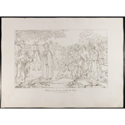 Gravure de 1876 - Pardon accordé aux révoltés du Caire - 2