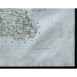Gravure de 1830 - Carte ancienne du Puy De Dôme - 5