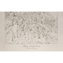 Gravure de 1876 - Passage de la Guadarrama - 4