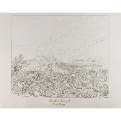 Gravure de 1876 - Vue de la bataille d'Ebersberg - 1