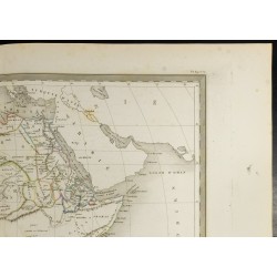 Gravure de 1846 - Carte de l'Afrique - 3