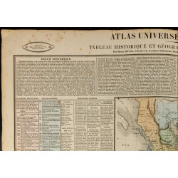 Gravure de 1837 - Histoire de la Grèce ancienne - Carte géographique - 3
