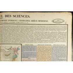 Gravure de 1837 - Histoire des croisades et de la Grèce moderne - 4