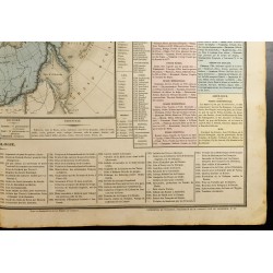 Gravure de 1837 - Histoie de l'Empire de Russie - Carte - 6