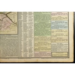 Gravure de 1837 - Histoire et géographie de la confédération germanique - 6