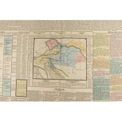 Gravure de 1837 - Histoire et géographique du Saint-Empire Germanique - 2