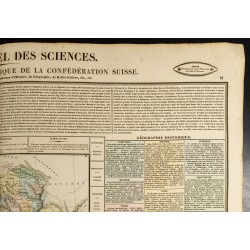 Gravure de 1837 - Histoire et géographique de la Suisse - 4