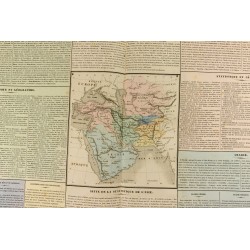 Gravure de 1837 - Histoire et géographie du Moyen Orient - 2
