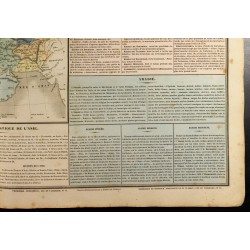 Gravure de 1837 - Histoire et géographie du Moyen Orient - 6