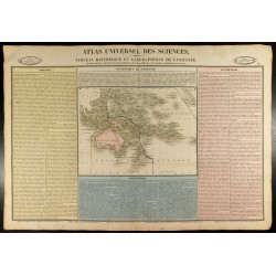 Gravure de 1837 - Histoire et Géographie de l'Océanie - 1