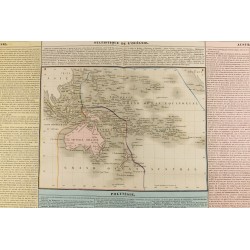 Gravure de 1837 - Histoire et Géographie de l'Océanie - 2