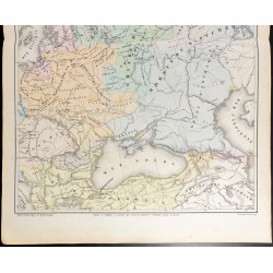 Gravure de 1860 - Europe orientale & central - 3