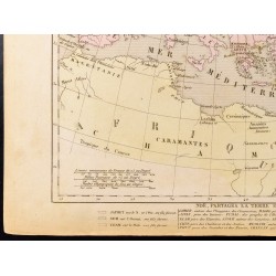 Gravure de 1859 - Partage de la Terre aux trois fils de Noë - 4