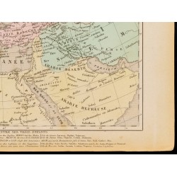 Gravure de 1859 - Partage de la Terre aux trois fils de Noë - 5