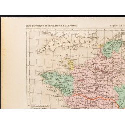Gravure de 1859 - France après Charles V Dit le Sage - 2