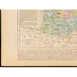 Gravure de 1859 - Carte de France après Louis XV - 4