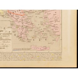 Gravure de 1859 - Empire romain d'orient et Royaume des Ostrogoths - 5