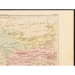 Gravure de 1859 - Empire romain d'orient et royaume des Lombards - 3