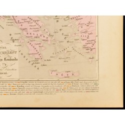 Gravure de 1859 - Empire romain d'orient et royaume des Lombards - 5