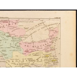 Gravure de 1859 - Empire grec et Royaume d'Italie - 3