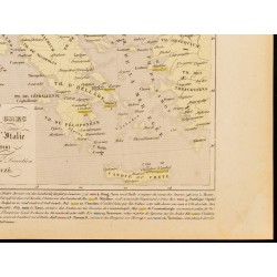 Gravure de 1859 - Empire grec et Royaume d'Italie - 5