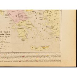 Gravure de 1859 - Empire romain d'Orient et Italie - 5