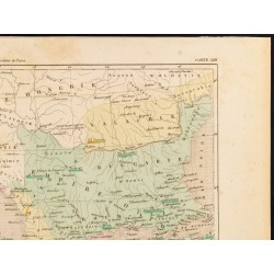 Gravure de 1859 - Empire Grec, Empire Ottoman et Italie - 3