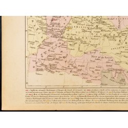 Gravure de 1859 - La Germanie & Empire de Charlemagne de 741 à 843 - 4