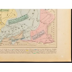 Gravure de 1859 - Carte de Russie, Suède et Danemark - 5
