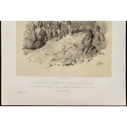 Gravure de 1859 - Scipion l'Africain - Espagne - 4