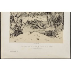 Gravure de 1859 - Prise d'Iconium - Croisades - 4