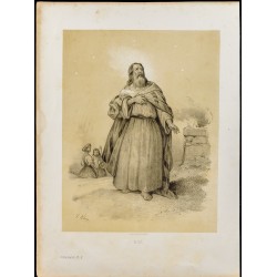 Gravure de 1859 - Portrait de Noé - 1