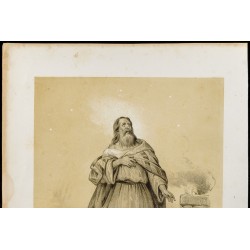 Gravure de 1859 - Portrait de Noé - 3