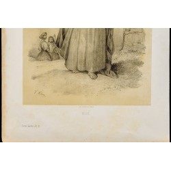 Gravure de 1859 - Portrait de Noé - 4