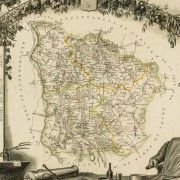 Nièvre : Cartes anciennes et plans du département.
