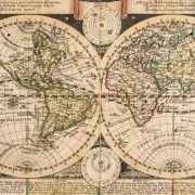 Cartes du monde anciennes et authentiques