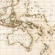 Cartes géographiques anciennes de l'Océanie et de l'Australie