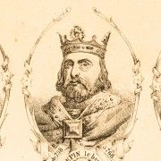 Gravures anciennes : Portraits des rois de France
