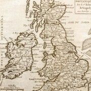 Cartes anciennes et plans anciens des îles britanniques.