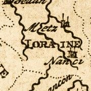 Cartes anciennes & plans anciens de Lorraine.
