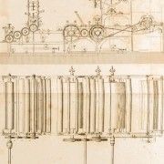 Gravures anciennes : Fabrication du papier
