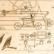 Gravures anciennes - Machine, mécanique et outillage