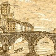 Gravures anciennes sur les ponts