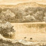 Gravures anciennes - Lacs et fleuves