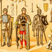 Gravures anciennes - Costumes du Moyen-Âge