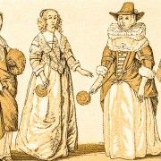 Gravures anciennes - Costumes de la Renaissance