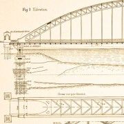 Gravures anciennes - Architecture des ponts