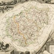 Corrèze : Cartes anciennes et plans du département.
