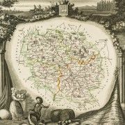 Creuse : Cartes anciennes et plans du département.

